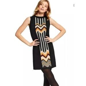 Missoni for Target Zig Zag Stripes Sleeveless Crewneck Sweater Dress,Size Large